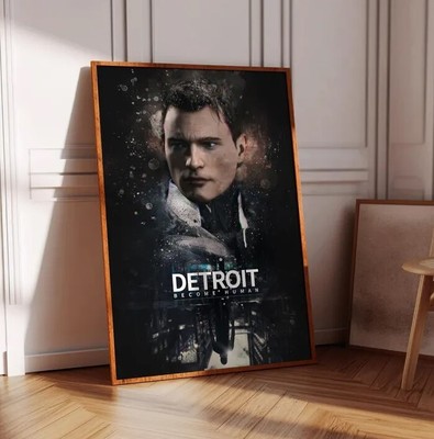 Detroit Become Human Poster Print | Gaming Poster | Gaming Decor | Video Game
