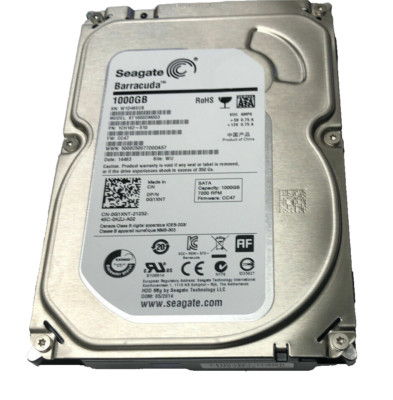 ST1000DM003 Seagate Barracuda  1TB Internal,7200 RPM,3.5 inch Hard Drive TESTED-