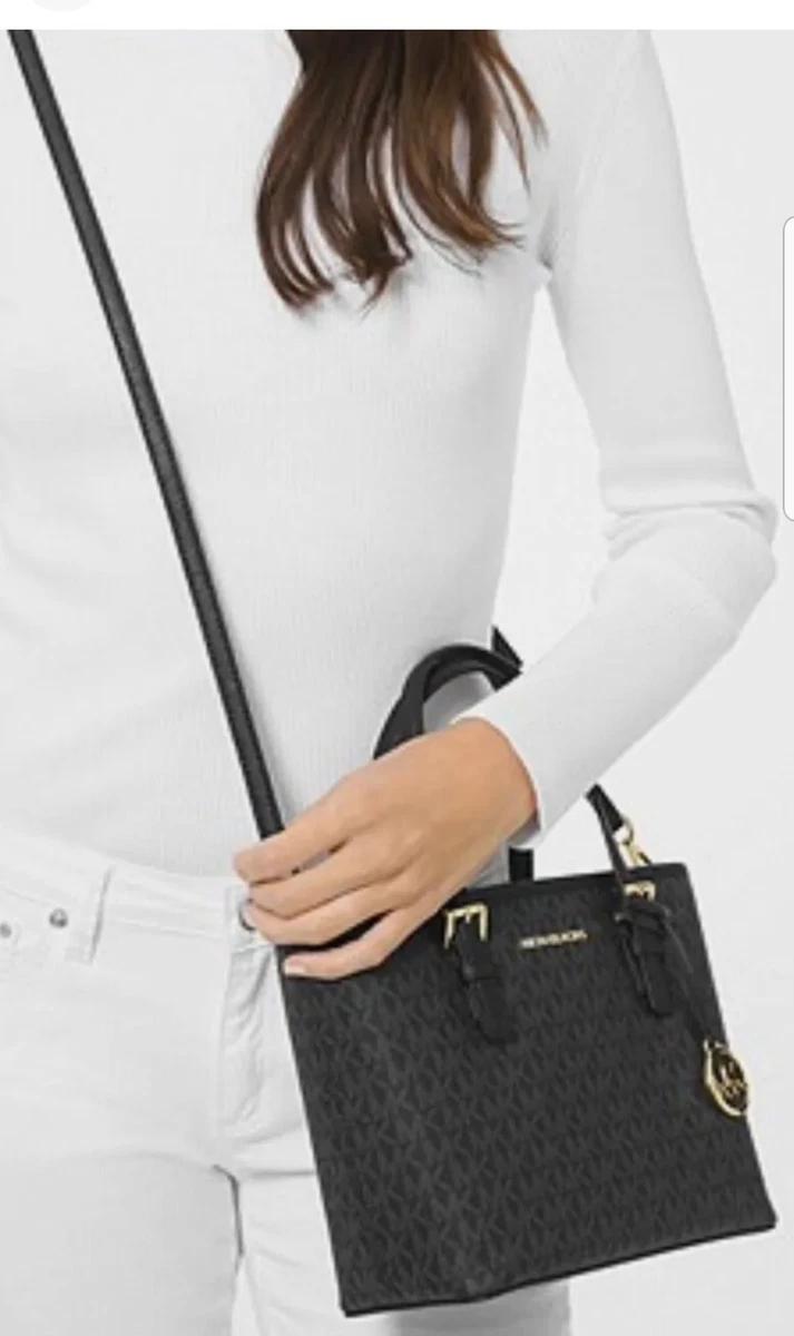 Michael Kors Jet Set Travel Small Logo Top-Zip Tote Bag $99