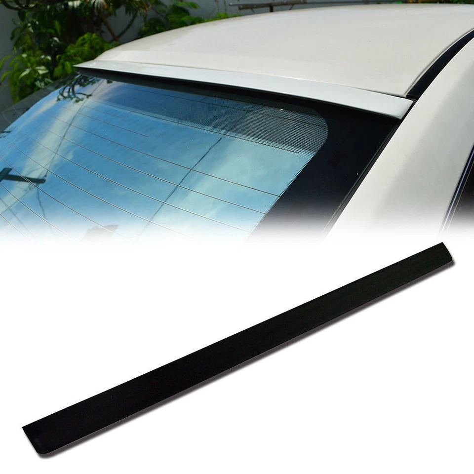 UNPAINT FOR AUDI A4 B7 2006-2008 4D WINDOW ROOF SPOILER WING REAR S Line JDM VIP Foto 2 de 4