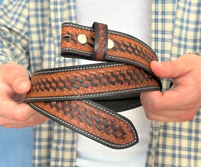handmade leather belts