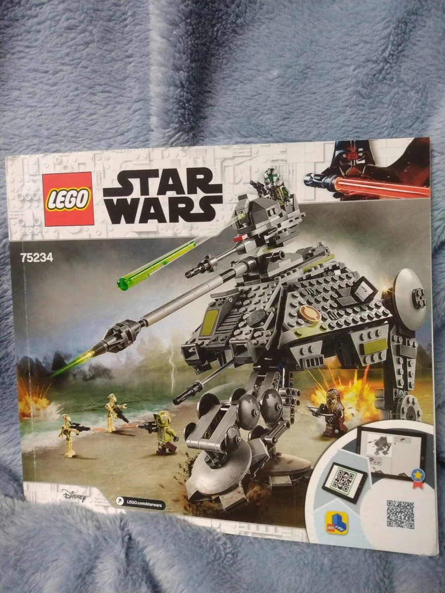 LEGO Star Wars AT AP Walker 75234 Instructions Only no Lego s