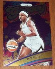 2024 Panini WNBA Prizm Basketball Jackie Young Groovy Insert Card