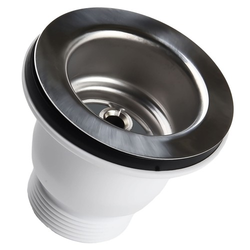 Edelstahl-Sp??lbecken-Mini-K?rbchen-Abfallkit leicht zu reinigen Flansch 85mm - Bild 7 von 12