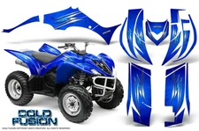 YAMAHA WOLVERINE 2006-2012 GRAPHICS KIT CREATORX COLD FUSION BLUE