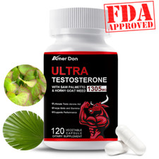 ULTRA Testosteron Booster Supplement for Men, Energy  Endurance, Muscle Gain