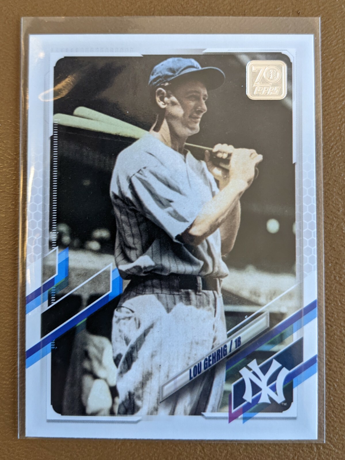 Lou Gehrig 2021 Topps Series 2 #525 SSP Variation