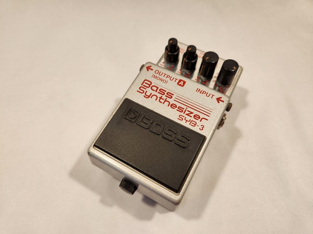 ベース BOSS Bass Synthesizer SYB-3 BOSS - SYB-3 Bass Synthesizer - YouTube