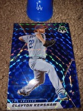 2021 Panini Mosaic Clayton Kershaw Blue 🔥 Prizm 🔥 Dodgers #32