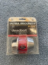 Ultra Security Deadbolt, Exterior Key-Locking Deadbolt