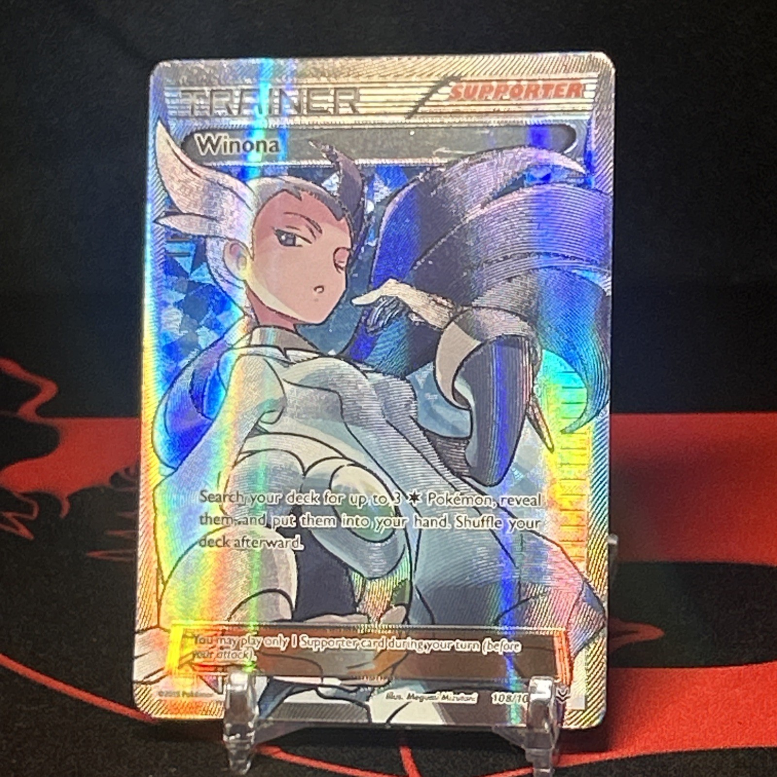 Winona (108 Full Art) Ultra Rare XY - Roaring Skies 108/108 NM Pokemon TCG