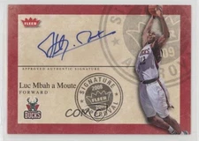 2008-09 Fleer Signature Approval Luc Mbah a Moute #SA-LM Rookie Auto RC