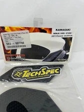 TechSpec - 62-2023-SS - SS Tank Gripper Kits, Black Ninja1000/Z1000 4 Pieces