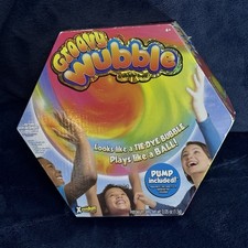 Groovy Wubble Bubble Ball Tie Dye Inflatable Pump Included NEW