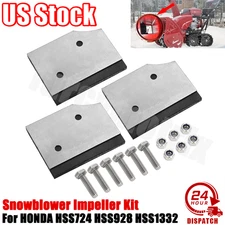 Snowblower Direct Fit Impeller Kit  For HONDA HSS724 HSS928 HSS1332 with Washers