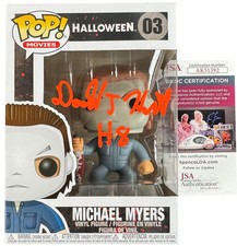 Donald John Hewitt signed Funko Pop Michael Myers Halloween Resurrection JSA