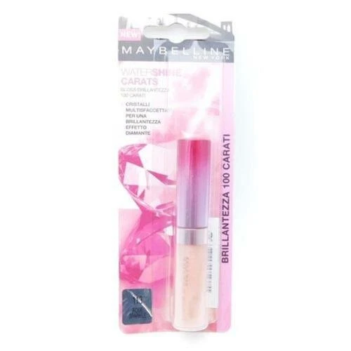 GEMEY MAYBELLINE WATERSHINE GLOSS CARATS 430 GRENADINE PAILLETE NEUF