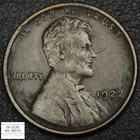 1922 D Lincoln Wheat Copper Cent 1C - Corrosion