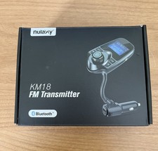 Nulaxy KM18 Wireless In-Car Bluetooth FM Transmitter