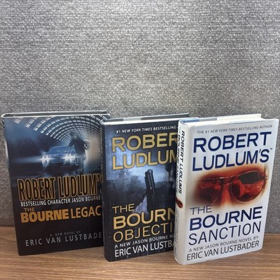Robert Ludlum's The Bourne Legacy By Eric Van Lustbader HC/DJ 1st Edition Bundle