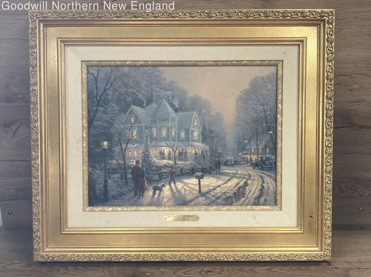 Thomas Kinkade Holiday Gathering In Art Prints for sale | eBay