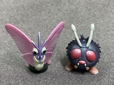 Venonat Venomoth Pokemon Monster Figure Nintendo Tomy Collection Toy.