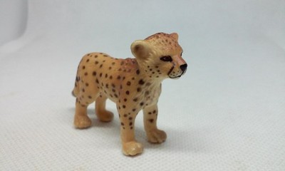 Schleich Cheetah Cub 2 1/4'' Cat 14327 Wildlife Safari Animal Figure Germany 2003