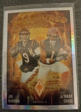 Panini 2024 Phoenix Joe Burrow Ja Marr Chase Bengals Tandems Card #TT-CIN