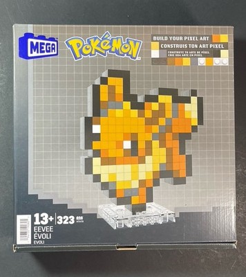 Mega Pokemon Building Set HTH78 [ Pixel Art / Eevee ] NEW