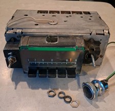 1970 Chevy Chevelle Camaro Nova Am Radio Delco 7313091 Green Face Oem Core