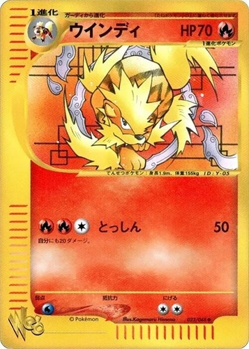 Arcanine 023/048 Pokemon Web