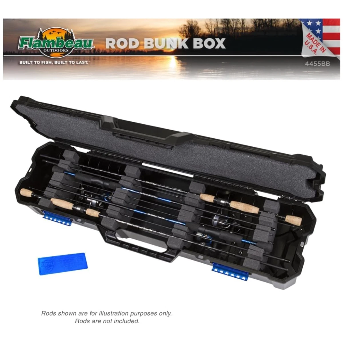 Fishing Rod Cases with 2 Rods for sale | eBay