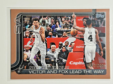 Victor Wembanyama Spurs #/2025 Topps Flagship Gold De'Aaron Fox Black Friday 300