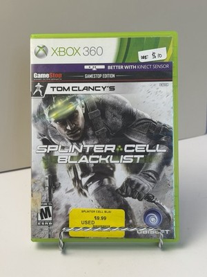 Tom Clancy's Splinter Cell: Blacklist -Microsoft Xbox 360 Pre-Owned No Manual A7