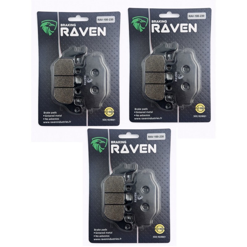Plaquettes frein avant arrière Tgb Gunner 550 kit garnitures de freinage quad 2010 2012