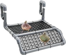 Hanging Turtle Basking Platform Plastic Turtle Dock Basking Area with Climbin...