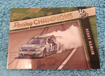 2012 Press Pass NASCAR Racing Champions Denny Hamlin 8/36