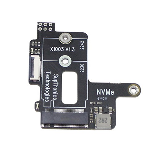 For 5 PCIe to M.2 NVMe HAT+Radiator+Case SSD Adapter Board for 2242 22303085 - Afbeelding 3 van 8