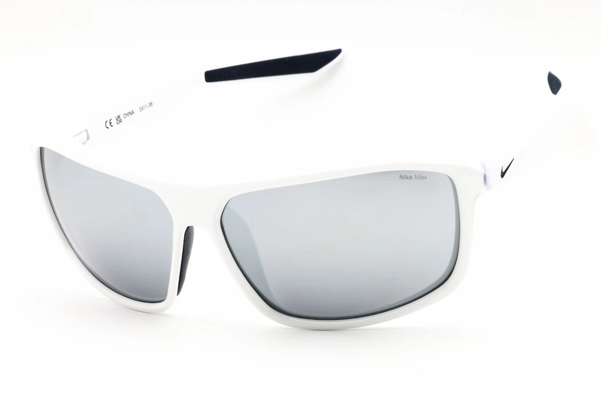 Jacquemus MIRADA JAC/69 C3 Sunglasses White Shield Frame, Silver Mirror Lenses MIRADA | JAC69 C1 | SUNGLASSES – Hall of Frames Company main image 3