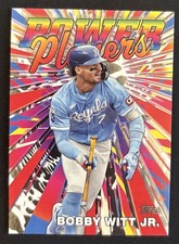 2025 Topps Series 1 Celebration Power Players PP-17 Bobby Witt Jr. Royals