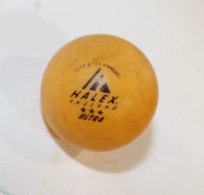 Rare Vintage Halex Ultra Ping Pong Ball Made In England Single 1
