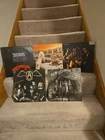 Lot Of 5 Classic Rock Lp Albums LED ZEPPELIN Rush Aerosmith  Cheap  Trick LOT B