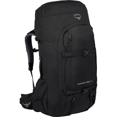 Osprey Farpoint Trek 75, Rucksack, schwarz