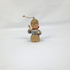 Goebel Berta Hummel Christmas Ornament "A North Pole Address" 1999 2"T x 1.5"W