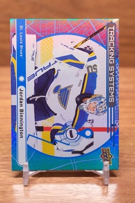 2025-26 Upper Deck Tracking Systems #TS-25 Jordan Binnington - St. Louis Blues