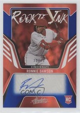 2022 Panini Absolute Rookie Ink Spectrum Blue 29/75 Ronnie Dawson Auto 0c6