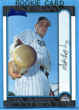 1999 Bowman Baseball Rookie Card RC #400 Matt Holliday. rookie card picture