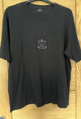 Edwin Herren T-Shirt schwarz Größe L mit Rückendruck sehr guter Zustand 100 % Baumwolle