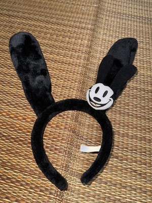 Tokyo Disney Resort Oswald the Lucky Rabbit Plush Head Ears Headband Japan Used