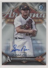 2018 Bowman Chrome 2017 AFL Fall Stars 81/150 Sheldon Neuse #AFL-SN Auto s3g